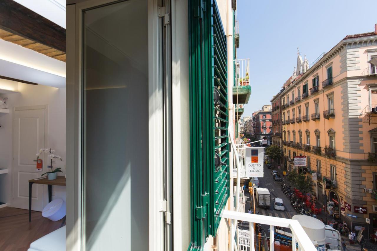 Duetto Al Duomo Hotell Napoli Eksteriør bilde
