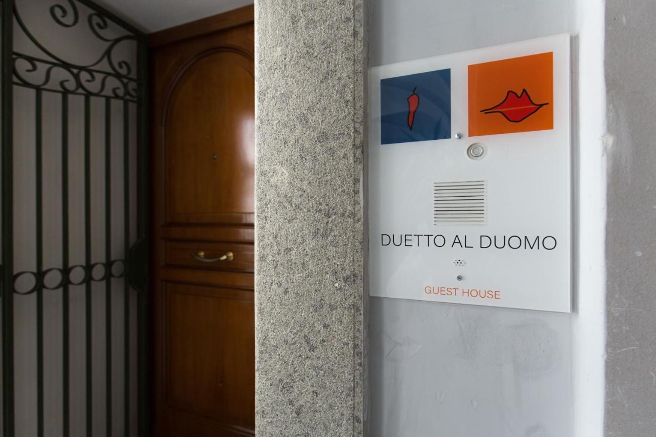 Duetto Al Duomo Hotell Napoli Eksteriør bilde