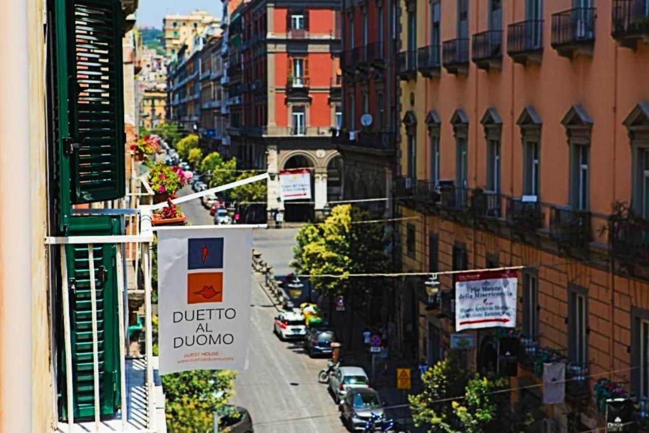 Duetto Al Duomo Hotell Napoli Eksteriør bilde